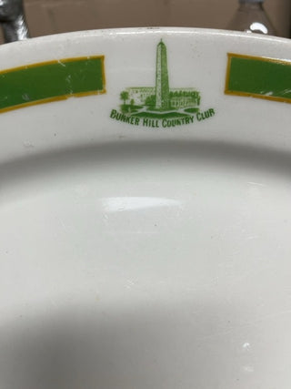 Bunker Hill CC platter oval