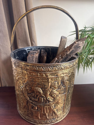 Vintage, English Fireplace bucket