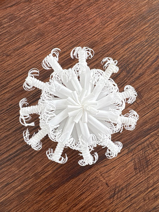 Handmade straw ornament