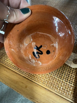 Mcm, Hand-Painted Kupittaan Savi Bowl by Gudrun Raunio - Finland