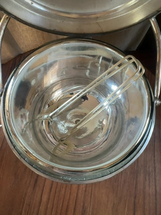 Vintage, Mcm ,Apollo Bernard  &Sons, silver plated ice bucket