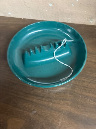 Vintage Ges-Line 341 melamine green ashtray #620