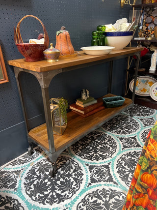 World market console table