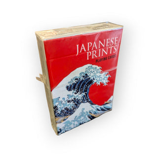 A pack of Japanese Prints playing cards - JSQ Mercantile in La Grange, IL