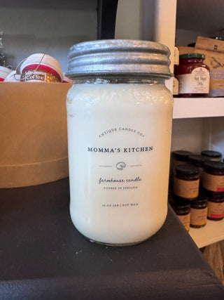 Momma’s Kitchen – Soy Wax Mason Jar Candle (16 oz)