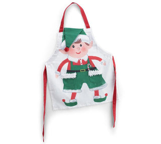 Mommy's Little Elf Apron with Pockets