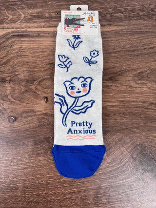 Pretty Anxious Ankle Socks