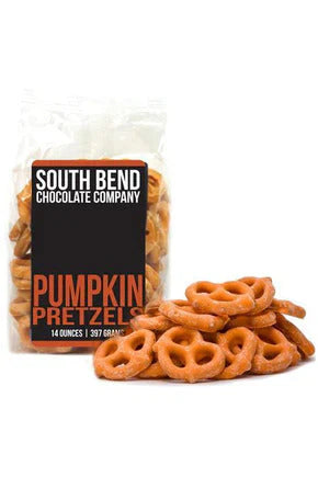 Pumpkin Chocolate Pretzels – 14 oz Bag