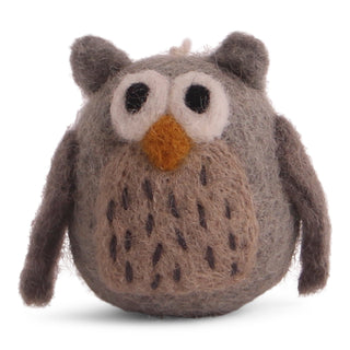 Small Felt Owl Ornament