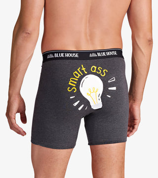 Smart Ass men’s boxer brief with elastic waistband and snug pouch, JSQ Mercantile – a women’s boutique and gift shop in La Grange, IL