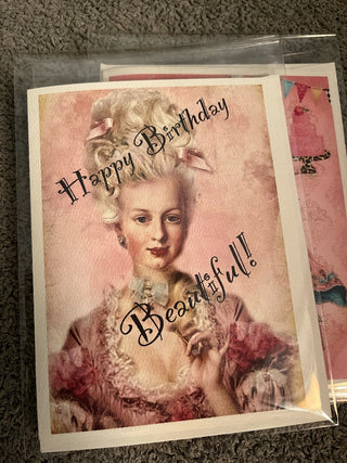 "Birthday Beautiful" Blank Inside -