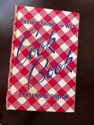 VIntage Prairie Farmer Cookbook