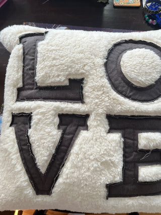 Love Pillow with Feather insert