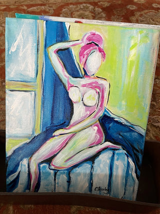 "Studio Model"  Acrylic on Canvas