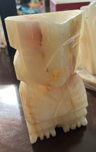 Carved Marble Book End