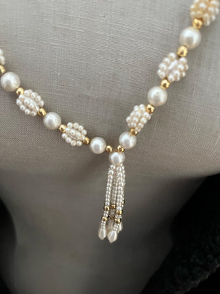 Faux Pearl Beaded necklace