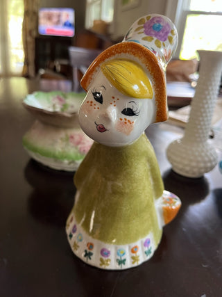 Vintage Hand Painted Bank Made in Italy