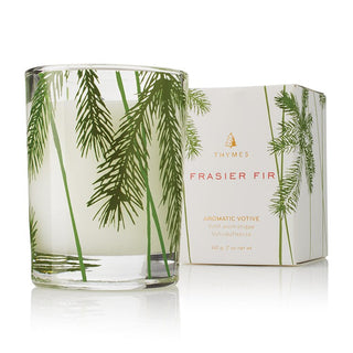 Thymes Frasier Fir Pine Needle Votive Candle – 2 oz
