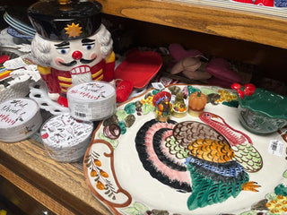 St. Nick Nutcracker Cookie Jar & Hat Lid (As Is)