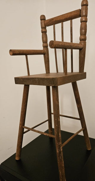 Vintage Wooden Doll's Chair
