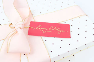 Merry + Bright Gift Tags