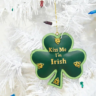 Kiss Me I'm Irish St. Patrick's Day Irish Ornament