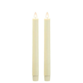 9" Faux Tapers - Set of 2 - Mirage Flameless Candles