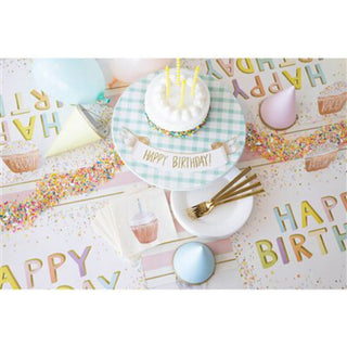 Hester & Cook Happy Birthday Sprinkles Placemat -24 Sheets