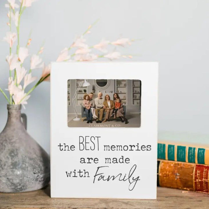 Best Memories are Made with Family - 4x6 Photo Frame