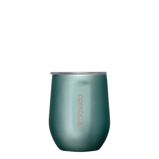 Corkcicle Metallic Stemless 12oz Cup - Color Jade
