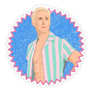 Barbie Movie Ken Ryan Gosling Sticker