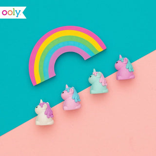 Unique Unicorns Scented Erasers - Set of 5 | OOLY