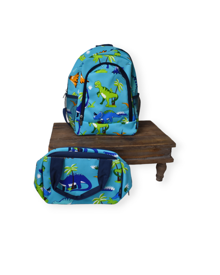 Dino Canvas Insulated Lunchbox