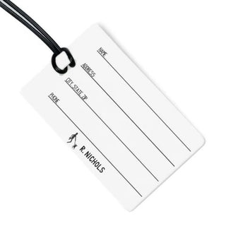 Luggage Tag with Luggage