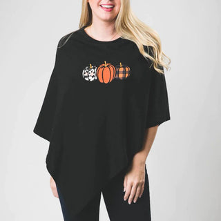 Pumpkin Patch Poncho - One Size Fits All