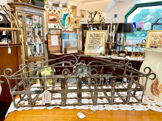 Vintage French style iron planter PICK UP ONLY - Jackson Square Mall