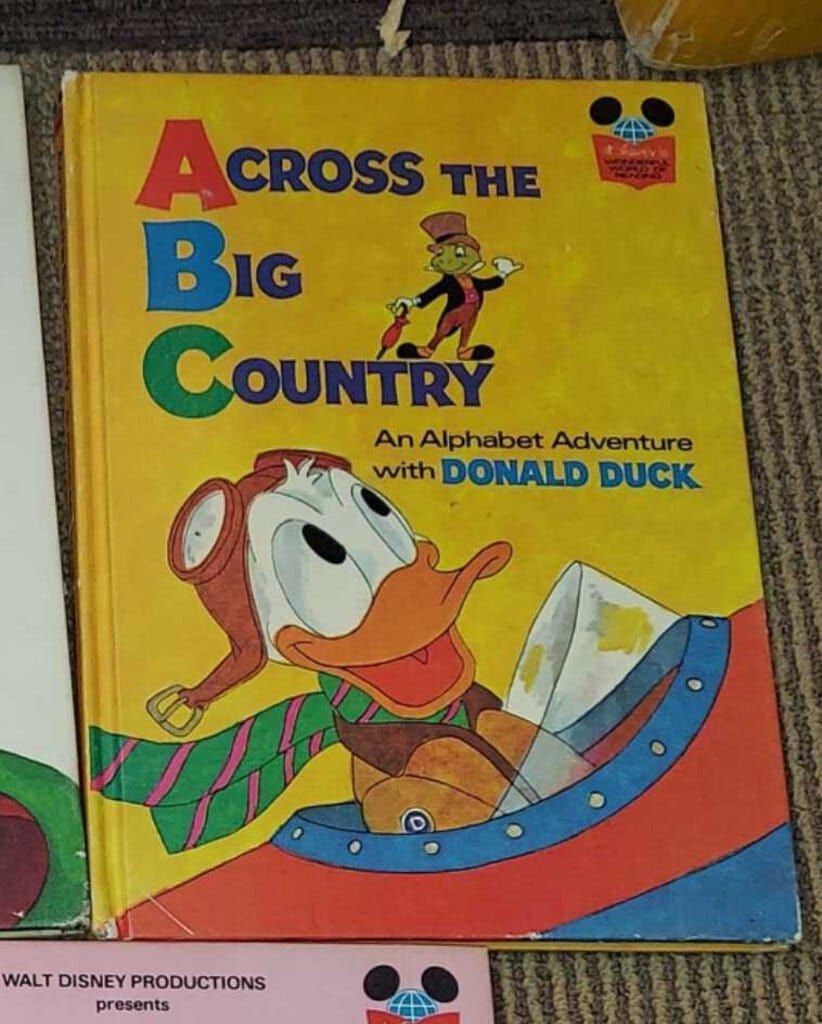 1972 across the big country Donald Duck