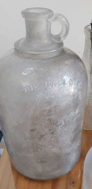 1940s - "One Gallon" Glass Jug by Duraglas Owens-Illinois Glass Company