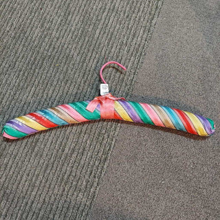 Retro Rainbow padded hanger