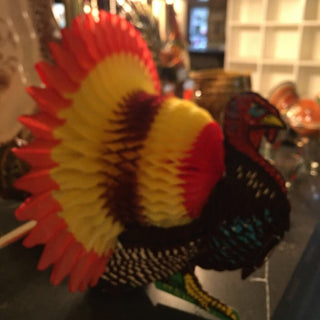 B-Honeycomb turkey decoration CMS