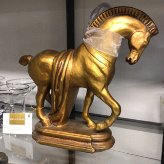 Gold Art Deco Horse