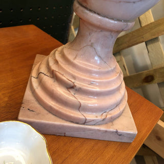 Pink Neoclassical Marble Lamp