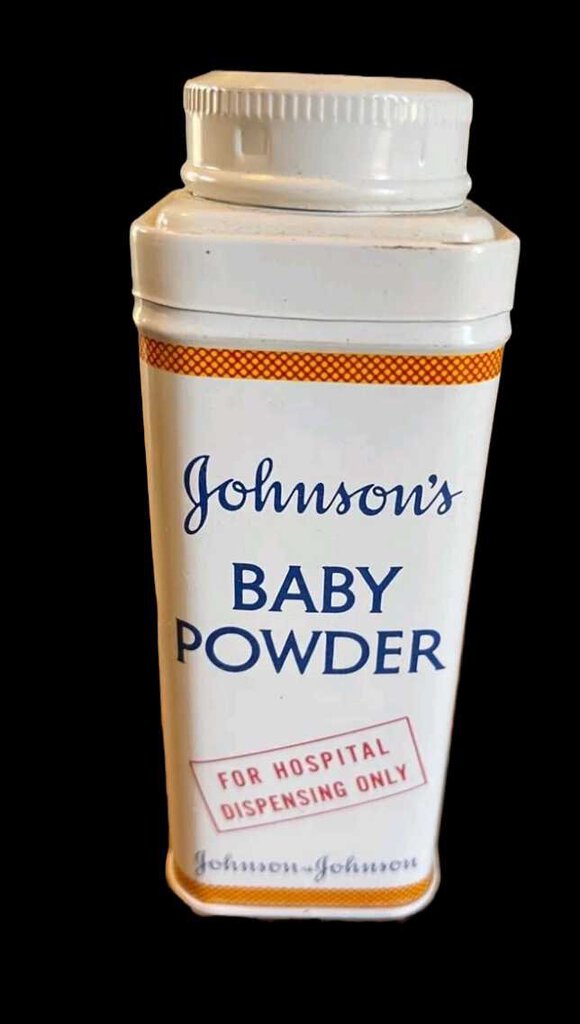 1950s Johnson baby powder for Hospital dispensing