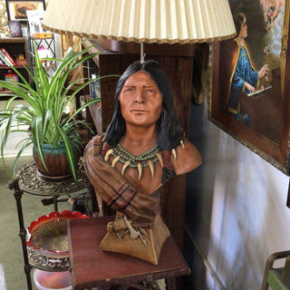 American Indian lamp