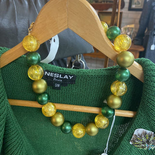 Green Ball Necklace