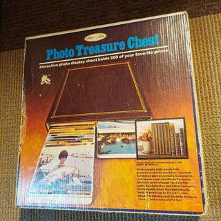 Sears best photo Treasure Chest - New in box Made in Hong Kong 70/80s