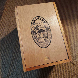 Rare - Isla Del Sol Cedar Cigar Box by TABACALERA PERDOMO