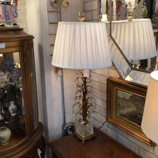 Vintage Crystal Lamp (Loevski?)