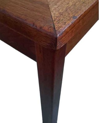 MCM John Keal for Brown Saltman Walnut And Enameled Copper Tile Table