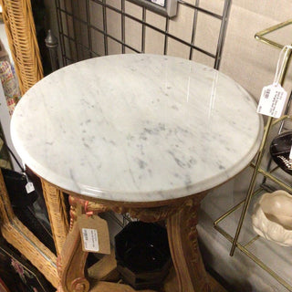 Marble Top Florentine Table